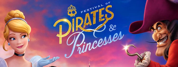 'Prinsessen & Piraten Festival' van 31 maart t/m 31 mei 2018 in Disneyland Paris