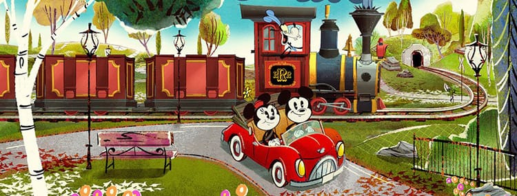 Eerste Mickey Mouse attractie 'Mickey & Minnie's Runaway Railway' in Walt Disney World
