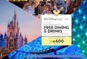 GRATIS Disney Dining Plan + 7 dagen GRATIS + &euro;400 korting + GRATIS Memory Maker