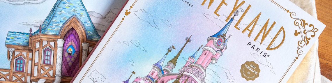 Prijsvraag: Win het officiële Disneyland Paris kleurboek van Hachette Art Thérapie