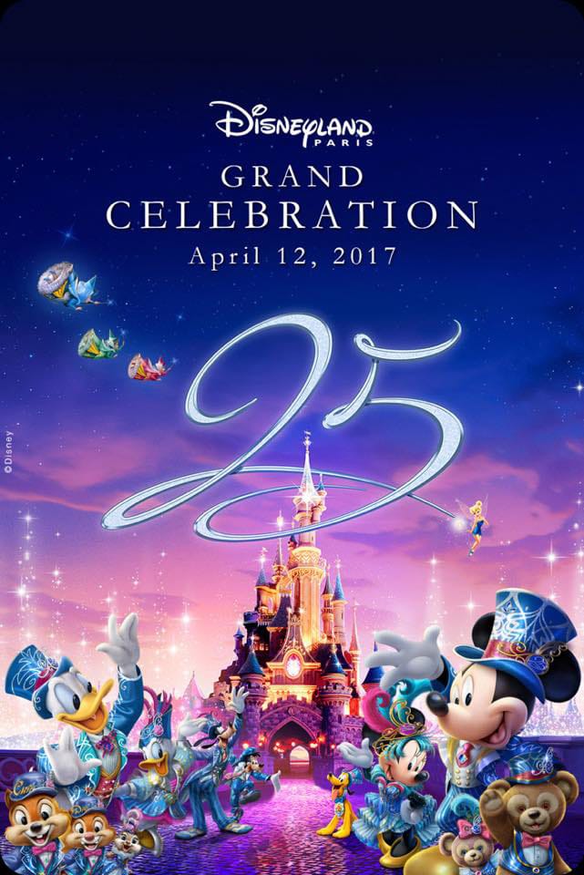Exclusieve shows tijdens officiële 25e verjaardag op 12 2017 in Disneyland Paris - Parijs - DiscoverTheMagic.nl