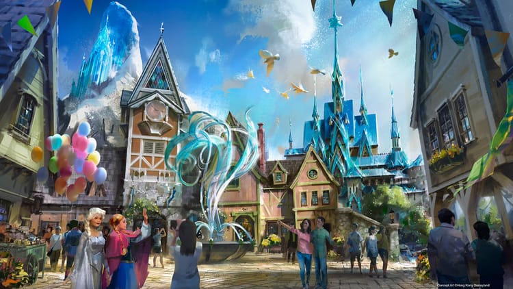 Frozen Land 'The World of in Paris met nieuwe en restaurants - Disneyland Parijs -