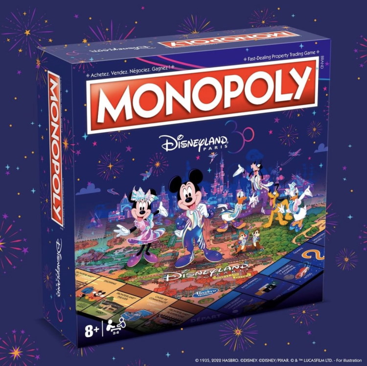 Wereldrecord Guinness Book overspringen Hijgend Monopoly spel van Disneyland Paris voor de 30e verjaardag vanaf 20 oktober  2022 verkrijgbaar - Disneyland Parijs - DiscoverTheMagic.nl