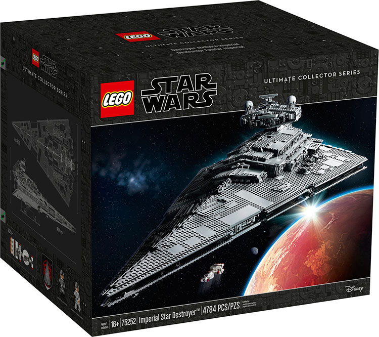 Star LEGO bouwpakketten van o.a. Millennium Falcon en Imperial Star Destroyer - DiscoverTheMagic.nl