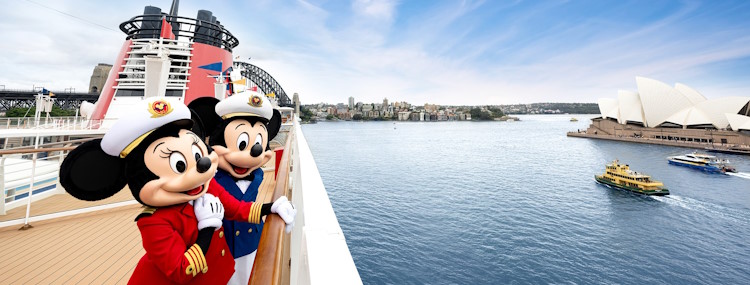 Disney Cruise Line voor het eerst in Australië en Nieuw-Zeeland met de Disney Wonder