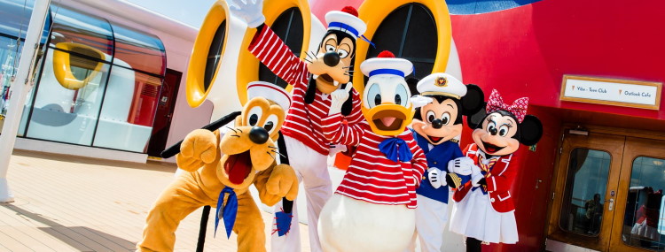 Disney Fantasy komt naar Europa met cruises in de Middellandse Zee en Noord-Europa