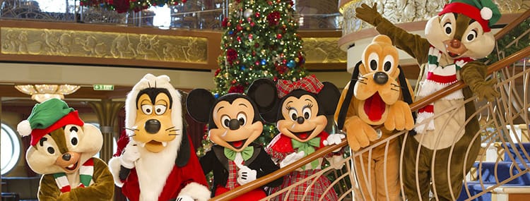 Very Merrytime Cruises met extra kerst entertainment op de Disney Cruise Line
