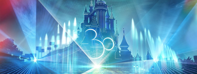 Nieuwe drone show 'Disney D-Light' in Disneyland Paris tijdens 30e verjaardag