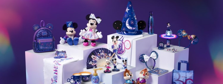 Nieuwe merchandise voor de 30e verjaardag van Disneyland Paris met o.a. Mickey zeep
