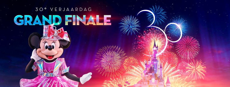 Grote Finale van de 30e verjaardag van Disneyland Paris met nieuwe Pixar show in 2023