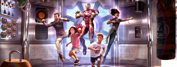 Interactieve ontmoetingen met Marvel superhelden bij Avengers Campus in Disneyland Paris