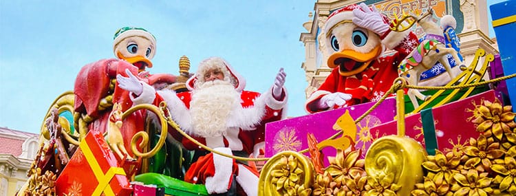 Kerst in Disneyland Paris met nieuwe shows & avondshow in het Walt Disney Studios Park