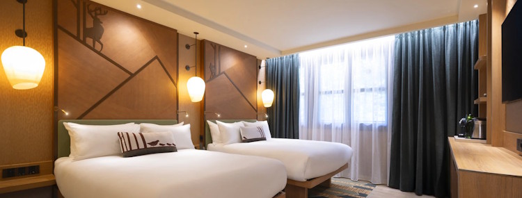 Ontdek de nieuwe kamers van Disney's Sequoia Lodge in Disneyland Paris met Bambi thema