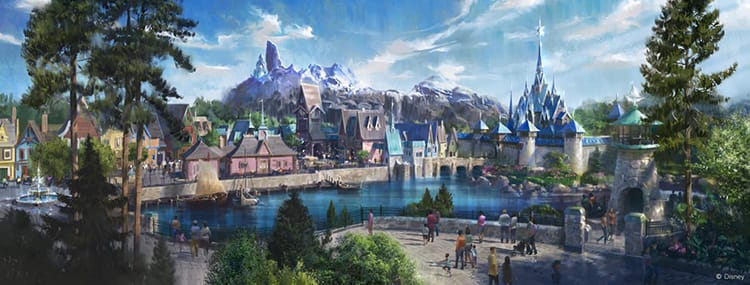 Frozen Land 'The World of Arendelle' in Disneyland Paris met nieuwe attractie en restaurants