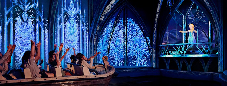 Tips voor korte wachttijden bij de Frozen Ever After attractie in Disneyland Paris