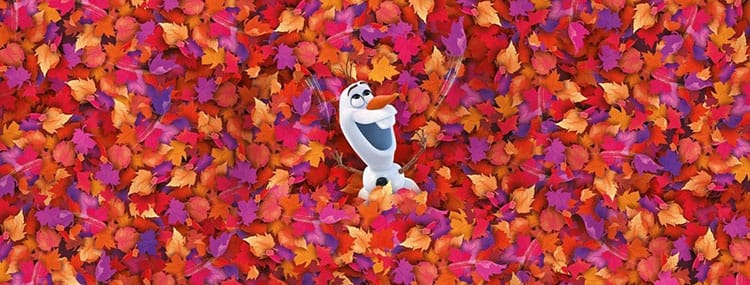 Onmogelijke Disney puzzel van Olaf uit Frozen 2 met 1000 stukjes en hoge moeilijkheidsgraad