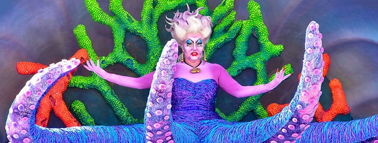 Nieuwe show met Ursula tijdens Disney's Halloween Festival in Disneyland Paris