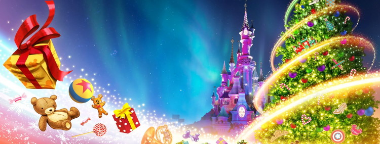 Vier Disney's Betoverende Kerst in Disneyland Paris van 12 november 2022 t/m 8 januari 2023