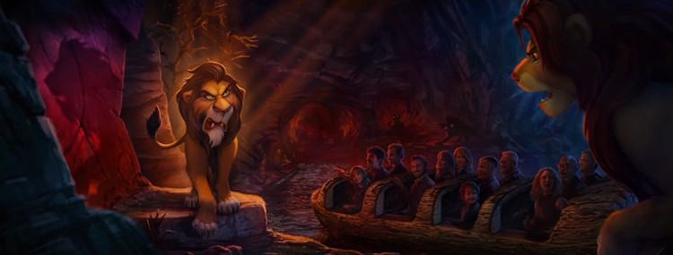 Lion King attractie in Disneyland Paris krijgt eerste Scar audio-animatronic ter wereld