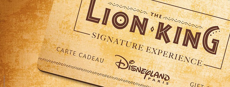 The Lion King Signature Experience in Disneyland Paris met lunch en Disney figuren