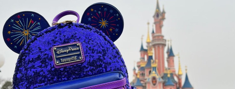 Disney Loungefly tassen verkrijgbaar in Disneyland Paris en online voor de 30e verjaardag