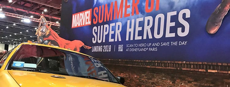 'Marvel Summer of Super Heroes' van 10 juni t/m 30 september 2018 in Disneyland Paris