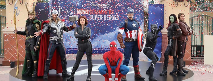 Nieuwe superhelden in Disneyland Paris tijdens tweede 'Marvel Superhelden Seizoen'