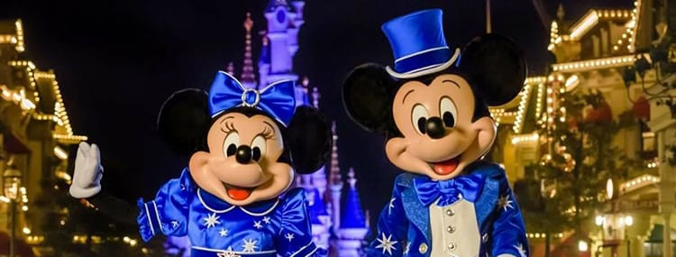 Nieuwe outfits voor Mickey en Minnie tijdens de 25e verjaardag van Disneyland Paris
