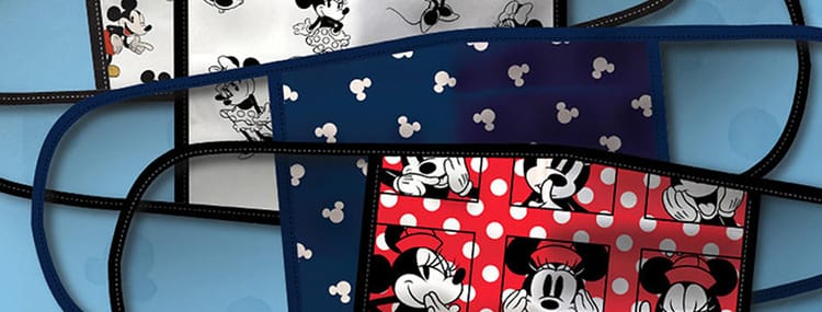 Officiële Disney mondkapjes met o.a. Mickey, Minnie, Pixar, Star Wars, Marvel en Frozen