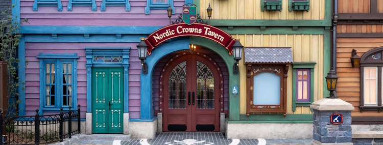Frozen restaurant Nordic Crowns Tavern bij World of Frozen in Disneyland Paris