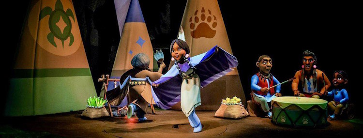 Nieuwe scene voor Peter Pan's Flight in Disneyland Paris met inheemse Amerikanen