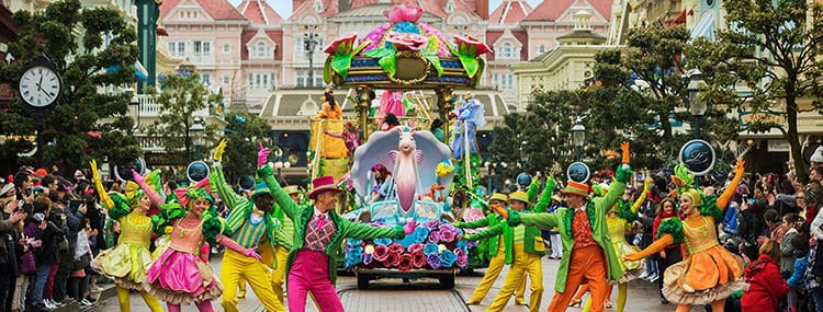 Festival van Piraten & Prinsessen met grote parade, show en Disney figuren in Disneyland Paris