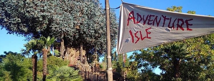 La Cabane des Robinson in Adventure Isle ziet er weer prachtig uit na grondige renovatie