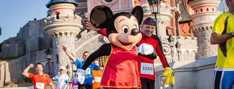 Eerste runDisney hardloop evenement van 23 t/m 25 september 2016 in Disneyland Parijs