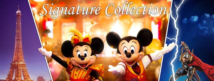 Signature Collection Disneyland Paris: Arrangementen met Marvel en Disney figuren
