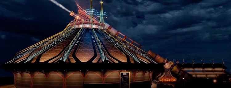 Space Mountain in Disneyland Paris krijgt nieuwe verlichting en effecten tijdens lancering