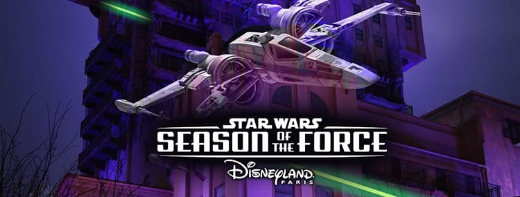 Star Wars 'Season of the Force' van 14 januari t/m 26 maart 2017 in Disneyland Paris