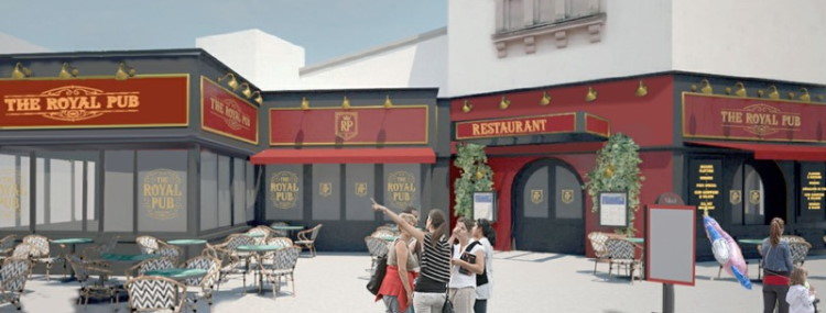 The Royal Pub in Disneyland Paris vervangt King Ludwig's Castle in Disney Village