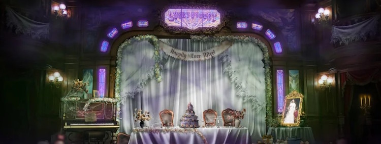 Halloween restaurant The Unlucky Nugget Saloon in Disneyland Paris met speciaal menu