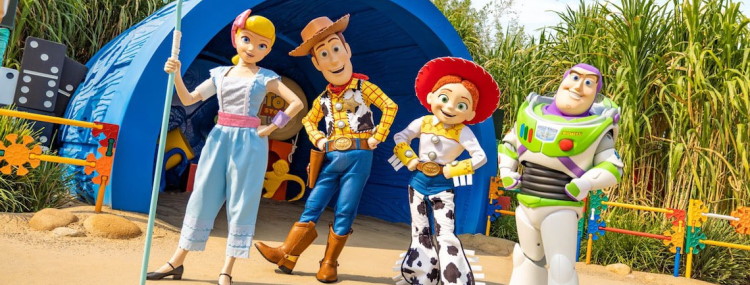Nieuwe looks voor Toy Story figuren tijdens 30e verjaardag van Disneyland Paris