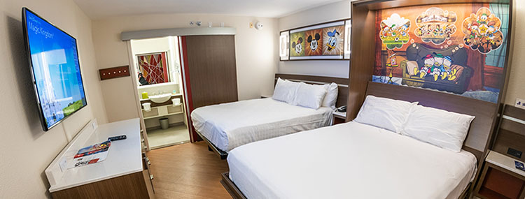 Vernieuwde kamers in Disney's All-Star Resorts met moderne look in Walt Disney World