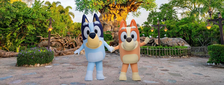 Ontmoet Bluey en Bingo in Walt Disney World bij Conservation Station in Animal Kingdom