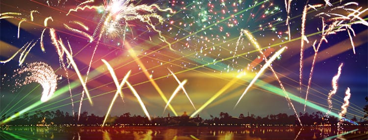 Nieuwe avondshow 'Epcot Forever' met jetski's, lasers en vuurwerk in Walt Disney World