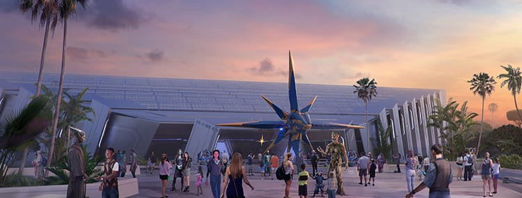 Guardians of the Galaxy attractie in Walt Disney World met eerste reverse launch coaster 