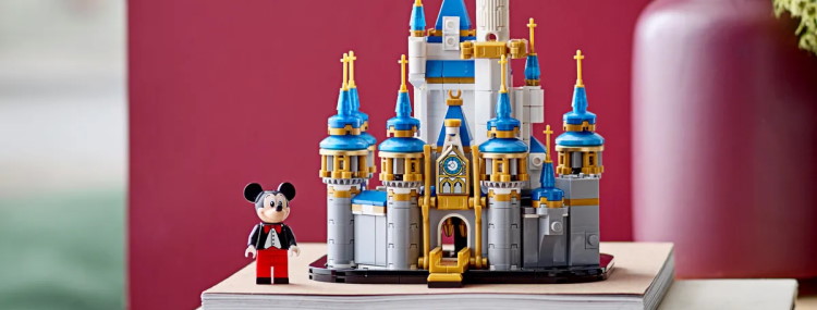 Mini Disney LEGO kasteel uit Walt Disney World met Mickey Mouse - 40478