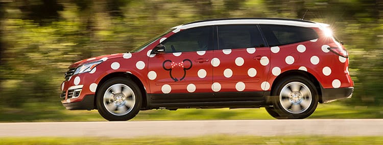 Walt Disney World start met de 'Minnie Vans' taxi-service voor vervoer binnen het resort