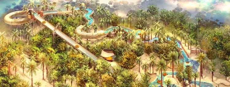 Nieuwe waterattractie 'Miss Adventure Falls' bij Typhoon Lagoon in Walt Disney World
