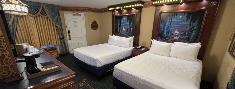 The Princess and the Frog kamers bij Disney's Port Orleans Resort in Walt Disney World