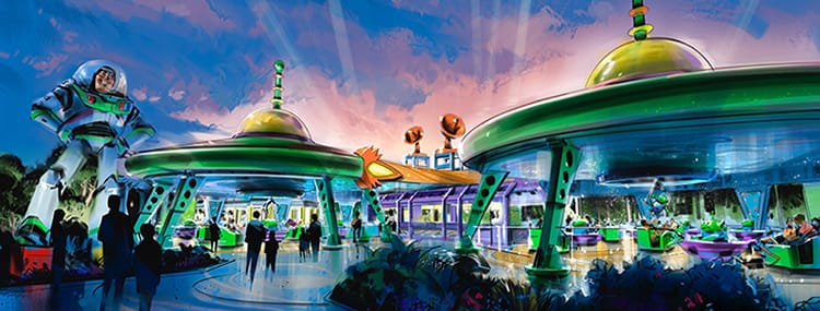 Toy Story Land in Walt Disney World met attracties, restaurants en ontmoetingen