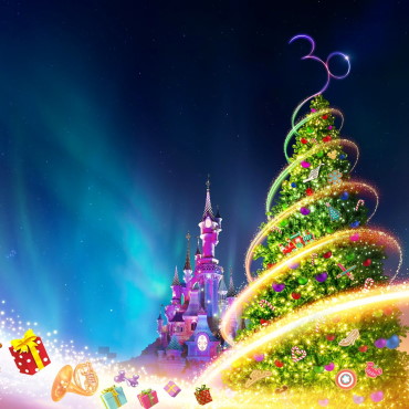 Vier Disney's Betoverende Kerst in Disneyland Paris van 12 november 2022 t/m 8 januari 2023